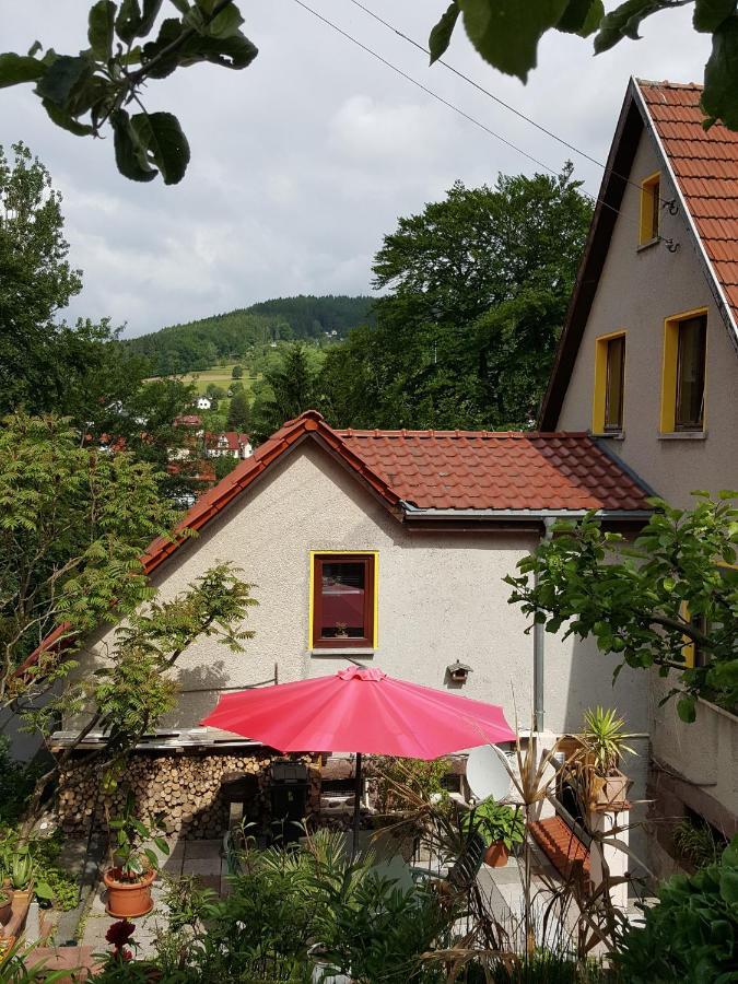 Ferienhaus Am Kirchberg Kurort Steinbach-Hallenberg エクステリア 写真